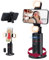 Mcbazel Auto Tracking Bastoni Selfie Girevole Intelligente a 360 Gradi per Telefono con Tracciamento Automatico del Volto con 2 Luci Selfie per Controllo Remoto/Gestuale/Stabilizzatore Cardanico