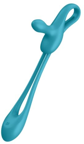 Satisfyer Plug & Play 1 | Flexibler Multivibrator | Unisex | 43,5 cm | 2 leistungsstarke Motoren | 12 Vibrationsprogramme | Wiederaufladbar | Hautfreundliches Silikon | Sex Spielzeug für Frauen