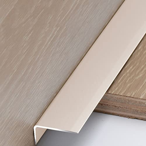 Stair Edge Nosing Trim Stair Nosing Protector, Step Edging/Edge Trim Floor Transition Profile Strips for Vinyl Wood Board Laminate, Metal L Molding Bar Wide 35mm, Red, White, Gold, Black