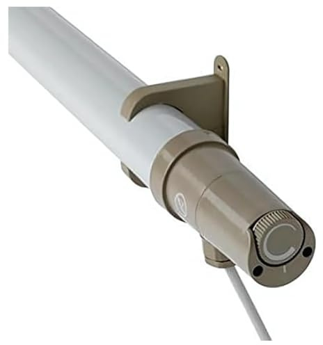 Inspired Essentials Tubular Heater 1ft, 2ft, 3ft Tube Heater Greenhouse Bathroom Conservatory with Built in Thermostat - Mounting Brackets Included (1, 1 ft (30.5cm) - 40W)