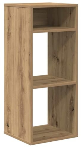 vidaXL Bücherregal Artisan-Eiche 34x31x80 cm Holzwerkstoff