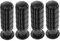 SOIMISS 4 Stück Griff für Kickertisch Ersatz Kickertisch Erwachsenengröße Zubehör Finger Tischfußballgriff Tischfußball Handgriffe rutschfeste Kickergriffe kleine Kickergriffe PVC Black