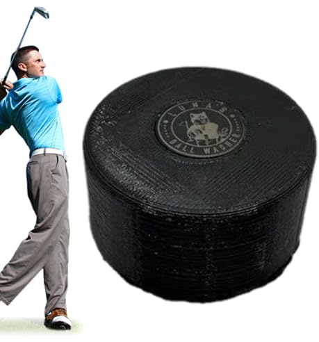 Tragbarer Golfballreiniger - Magnetisches Reinigungswerkzeug Für Golfbälle,Magnetischer 3D Druck Zubehör Reiniger Für Damen Herren Unterwegs Training