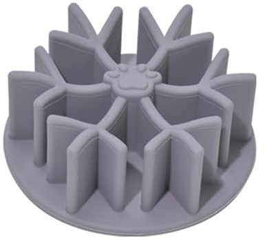 Silicone Slow Feeder Dog Bowl Food Nonslip Pet Eat Slow Feeding Puzzle For Large Small Dogs Dishes For For Small Silicone