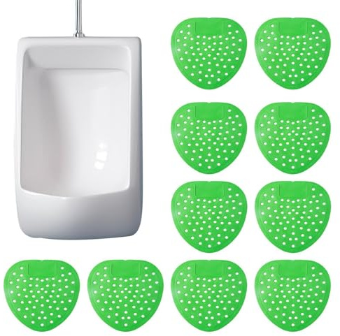 Urinal Fragrance Protection Inserts - Eco-friendly Absorbent Mat, Fresh Odor Control, and Durable Cleaning Assist Function Optimization