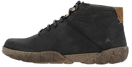 El Naturalista Men Comfort Shoes Turtle, Men´s Ankle Boots,Removable Insole,Comfort Low Shoe,Laces,Comfortable,Black,43 EU / 8.5 UK