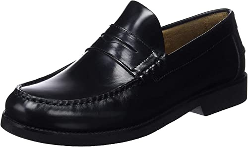 Fluchos Stamford Mocasines (Loafer), Hombre, Negro (Negro 000), 40 EU (6.5 UK)