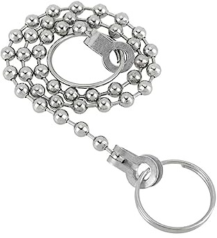 eDM Chaîne à Billes chromées - Baignoire - 45 cm - (emballé)