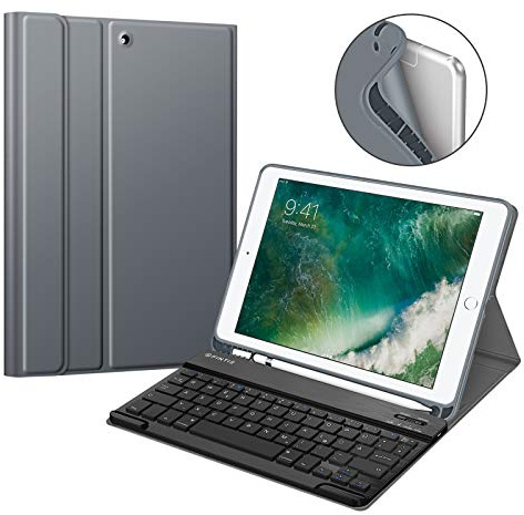 FINTIE Tastatur Hülle für iPad 9.7 2018/2017 (5./6. Generation), Air 2/1