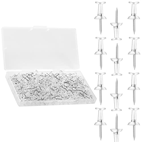 100 Stück Pinnadeln Pinnwandnadeln, Reißzwecken für Korkplatte, Landkarte, Fotos, Haus, Brüo, Handwerke