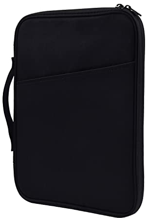 Surface Sleeve Schutzhülle für 13 Zoll (33 cm) Surface Pro 11th Copilot + PC, Pro 10/9/8/X, stoßfest, schützende, gepolsterte Tragetasche, Reisetasche, Schwarz