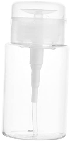 minkissy Nachfüllbare Acryl Lotionflasche mit Pumpe 100ml Auslaufsichere Make Up Aufbewahrungsflasche für Reise und Kosmetische Anwendung