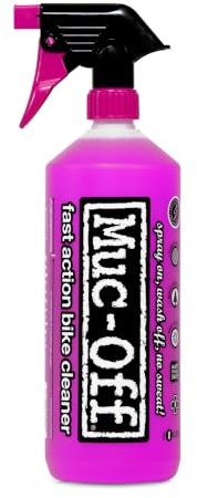 Muc-Off Nano-Tech-Fahrradreiniger, 1 Liter, Fahrrad-Reinigungsset, biologisch abbaubar, schnell wirkend, geeignet für alle Oberflächen und Arten von Fahrrädern