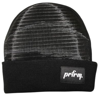 prfrm. Headspin Beanie Breakdance Mütze Breakdance Cap mit Spinpanel Einheitsgröße Schwarz