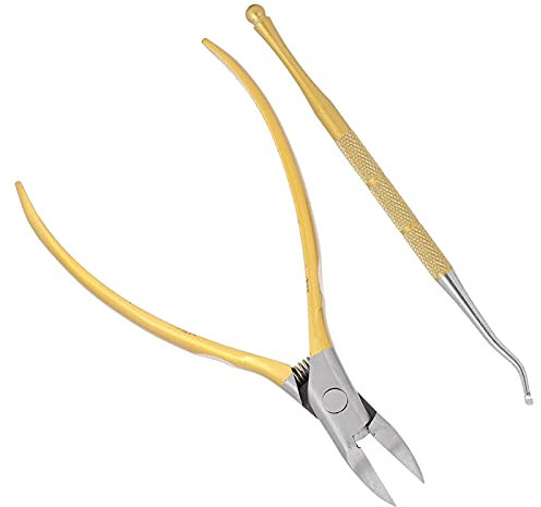 Removedor de Cutículas, Cortador de Cutículas, Pinzas para Cutículas, Cortador de Cutículas, Cortaúñas para Dedos del Pie, Cortaúñas, Herramientas para Quitar Pedicura para Uñas