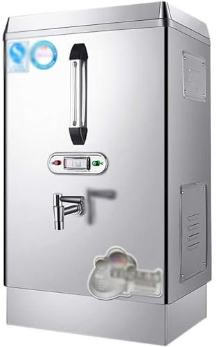 Scaldabagno Commerciale, scaldabagno Automatico in Acciaio Inossidabile da 30 Litri, Doppio Filtro, rifornimento Automatico dell'Acqua, distributore di Acqua Calda con Rubinetto, per tè, caffè, acqu