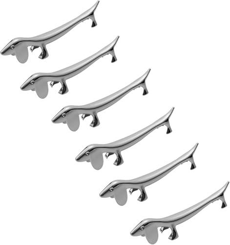 Aboiledy 6 Stück Essstäbchen Ablage Süßes Dackel Design Stäbchen Halter, Kleiner Hund Essstäbchen Halter Dackel Ständer Für Messer, Geschirr Rack Halter Werkzeug