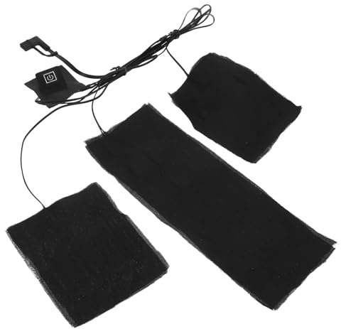 DOITOOL Placa Calefactora Portátil USB Calentador para Chalecos y Chaquetas Almohadilla Térmica Liviana para Camping y Senderismo