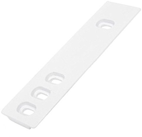 SPARES2GO Integrated Built in Decor Door Slide Rail for Hotpoint Fridge Freezer