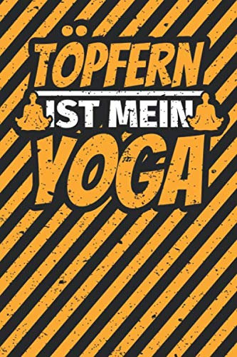 Notizbuch liniert: Töpfern Geschenke Töpferkurs lustig