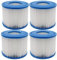 YanBan 4 filtros para bañera de hidromasaje para Piscina Tipo D, Filtro de Escape de Verano Puro, Cartucho de Filtro de Repuesto para Olas de Verano P57100102, SFS-350 RP-350 RP-400 RP-600 RX-600