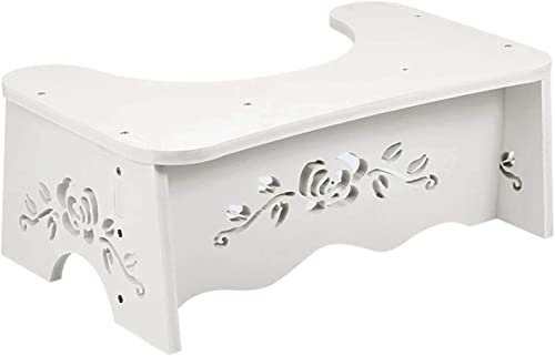 ACiyD Hockhocker 7-Zoll-Toilettenhocker Badezimmer Töpfchen Hocker Tritthocker Für Die Richtige Toilettenhaltung Badezimmer Verdickter Toilettenkissenhocker
