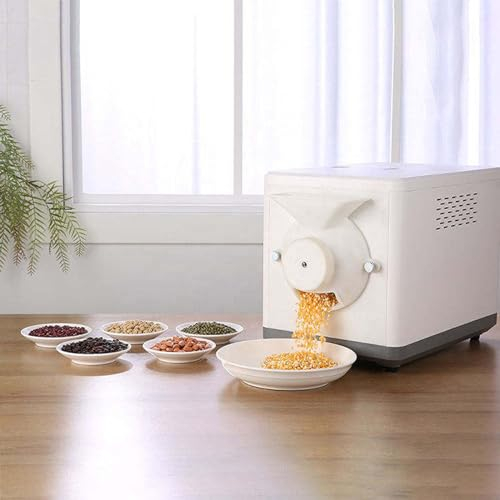 QJJML 1600W Electric Coffee Roaster Machine, Automatic Household Coffee Bean Roaster, Non-Stick Electric Nut Peanut Cashew Chestnuts Coffee Bean Roasting