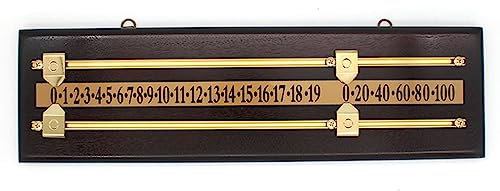 OUSIKA Anzeigetafel for Snooker-Spiele, Scoreboard, Billard, Anzeigetafel, Rekorder, Berechnungszahlen, Werkzeuge for Billard-Liebhaber, Snooker-Spiel, Billard-Score-Keeper Anzeigetafeln