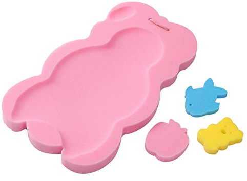 Tappetino in spugna per vasca da bagno per bambini, tappetino antiscivolo in spugna, tappetino da bagno per, inserto per cuscino da bagno, sedile per la cura del bambino, per bambini di età