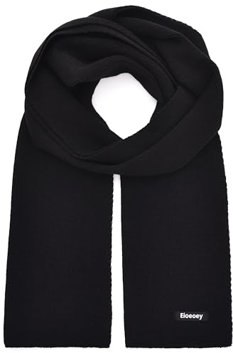 Herren Schal Gestrickt Dicker Cashmere Schals Herren Warm Weiche Wolle | Kaschmir Schal Herren für Winter