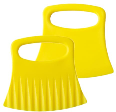 Taglierina ondulata taglierina patate rugose taglierina Onda di patate da cucina, 2 strumenti di taglio del sapone di patate, strumento di taglio delle rughe ondulato multifunzionale per