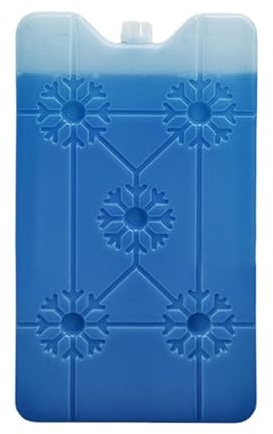 Genérico Accumulatori di ghiaccio per S, refrigerante portatile, riutilizzabile, per alimenti, per esterni, viaggi, picnic, campeggio, escursionismo, casa, bevande, succhi di frutta, cibo