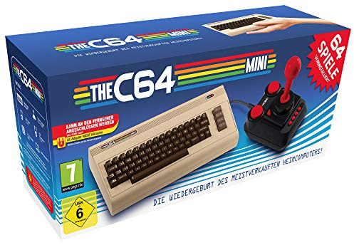 Diverse Anbieter Technik Diverse Anbieter Technik Commodore 64 Mini C64 DE Multilingual , Schwarz, 1024505
