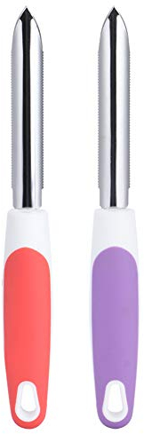 2Pcs Stainless Steel Apple Corer with Sharp Serrature,Apple Corer,Apple Core Remover Fruit Apple Corer Tool for Apples Pears Tomato,Durable and Sturdy