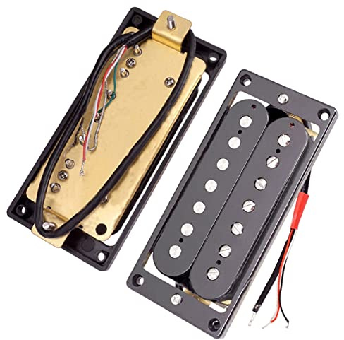 2 Stücke 7 String Electric Guitar Humbucker Pickups Mit Schrauben Schwarz Pickup für E-Gitarre