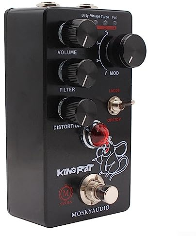 Gitarre Effektpedal, Distorition Volume Filter E-Gitarre Effektpedal, Stilvolle Gitarre Pedal für Musik