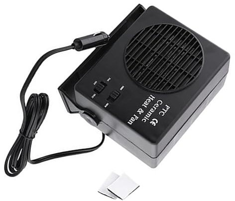 KACEPAR 2-in-1-Autoheizung, 12 V, 150 W / 300 W, Auto-Heizlüfter, Defroster, Defroster für das Armaturenbrett