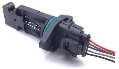 Bekuyu Luftmassenmesser Für Opel Für Vauxhall Für Astra Für Combo Für Corsa C Für Omega B Für Vectra Für Zafira A Für Astravan 1.7 2.0 DTi Luftmassenmesser MAF(Sensor and Connector)