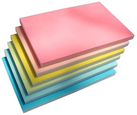 GLSTOY Professioneller Doppellagiger Gummiblock Zum Selberschnitzen Handgeschnitzter DIY Stempelstein Für Scrapbooking Und Bastelprojekte Langlebiger PVC-stempelziegel Farbe Zufällig