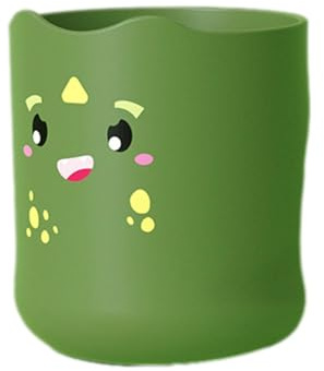 Bicchiere per spazzolino da denti per bambini in stile cartone animato - Set di bicchieri e supporto per dentifricio da 300 ml | Accessori da bagno infrangibili, e funzionale Bicchiere per