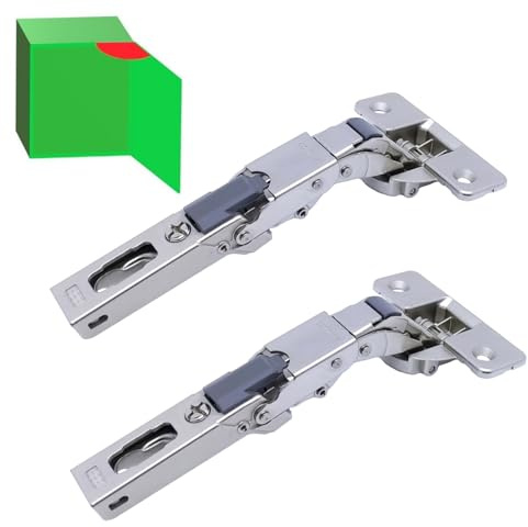Cerniera SALICE Universale MULTICOLLO con Apertura 110°. (Per Ante Legno e Derivati, Chiusura Tradizionale a SCATTO)