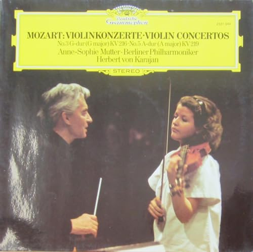 Mozart: VIOLINKONZERTE / Violin Concertos No. 3 G-dur (G major) KV 216 & No. 5 A-dur (A major) KV 219