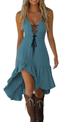 Robe à Franges à Sequins des Années 20 avec Ensemble d'Accessoires pour Déguisement Charleston et Gatsby Femme Summer Maxi Dresses for Women Bikini Cover Up Tunique Cardigan 2025(Bleu,XL)