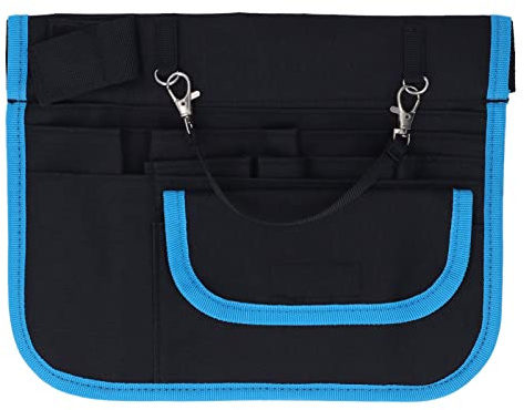 LOCADENCE Sac Banane Multi-Poches en Tissu Oxford imperméabilisant pour Hanche, Sac Banane d'infirmière de Grande capacité pour l'entretien