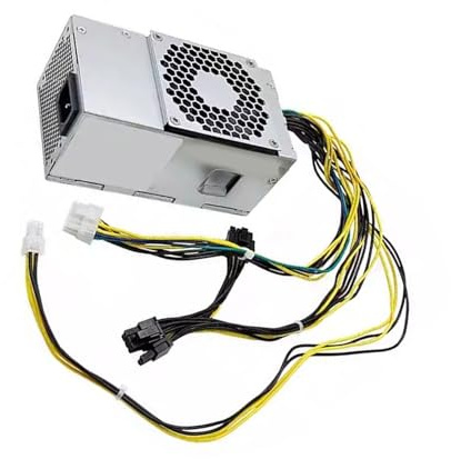 Bottone Set di alimentatori per computer desktop e PC, funzionamento silenzioso, per PC desktop di piccole dimensioni, 180 W / 250 W / 300 W / 500 W / 550 W / 600 W a basso rumore