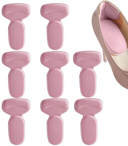 Talloniere per Scarpe 8 Pezzi Assorbiumidità e Antiscivolo | Inserti Ispessiti Larghi Con Cuscinetto Per Tallone Unisex Adulto per Sneakers Mocassini Stivali Décolleté Mary Janes