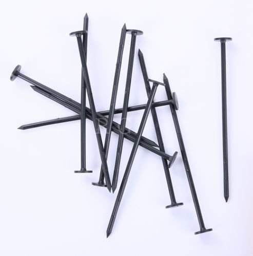 Unbekannt Erdanker 12,5cm Erdnägel Erdspieße für Unkrautvlies Gartenfolie (50 Stück)