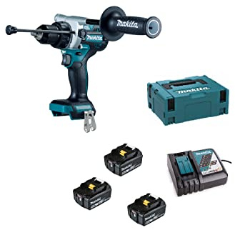 TRAPANO AVVITATORE A PERCUSSIONE 18VOLT BL 125Nm XPT 3 BATTERIE 5Ah+CARICABATTERIE
