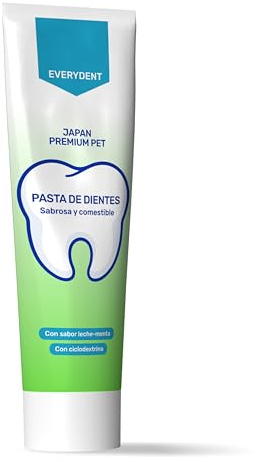 Dentifricio Premium Giapponese per Cani e Gatti | Cura Dentale con Ingredienti Naturali | Dentifricio per Cani contro Tartaro e Placca | Compatibile con Qualsiasi Spazzolino per Cani e Gatti