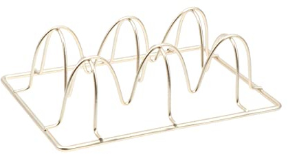 Gatuida Huevera De Hierro Dorada Para Refrigerador, Organizador De Huevos Compacto y Funcional Para Cocina y Comedor, Soporte Metálico Resistente Para Almacenamiento Seguro